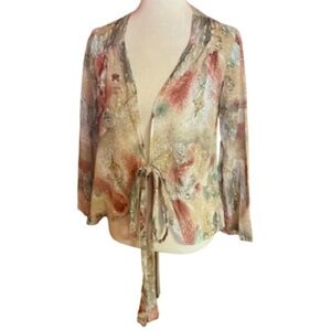 Vintage earthy 70s cover up